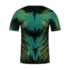 BJJ Rash Guard Kid's Naruto 'Rock Lee | 2.0 ' Elite Short Sleeve Compression Rashguard