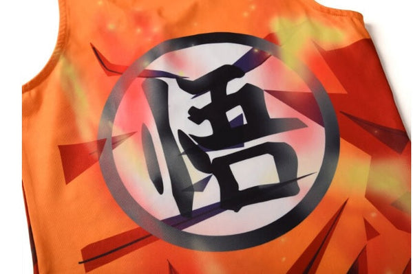 BJJ Rash Guard Super Saiyan God Goku Dragon Ball Z Tank Top