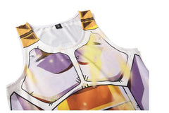 BJJ Rash Guard Super Saiyan God Vegeta Dragon Ball Z Tank Top