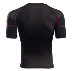 Iron Man'No Reactor' Infinity War Short Sleeve Undersuit Compression Rash Guard