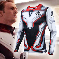 Avengers Quantum Realm Long Sleeve Compression Rashguard