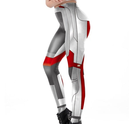 Women's Avengers End Game 'Quantum Realm Suit' Compression Leggings