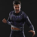 Black Panther 'Civil War' Compression Long Sleeve Rashguard-RashGuardStore