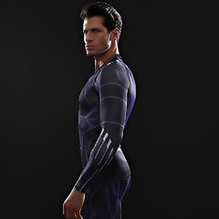 Black Panther 'Civil War' Compression Long Sleeve Rashguard