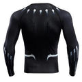 Black Panther 'Infinity War' Compression Long Sleeve Rashguard-RashGuardStore