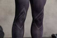 Black Panther Men'S Compression Leggings Grappling Spats-RashGuardStore
