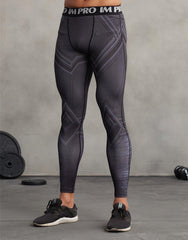 Black Panther Men'S Compression Leggings Grappling Spats-RashGuardStore