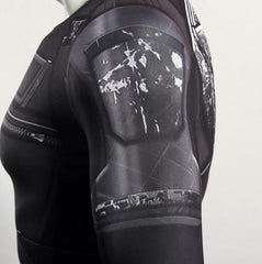 Black Widow Infinity War Women's Compression Long Sleeve Rashguard-RashGuardStore