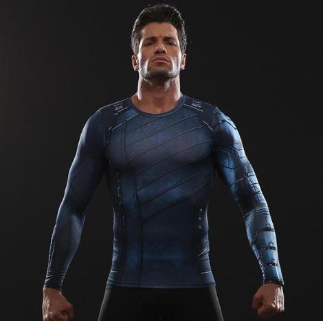 Buck "Winter Soldier" Infinity War Compression Long Sleeve Rashguard-RashGuardStore