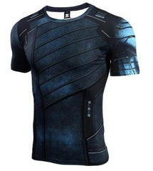 Buck "Winter Soldier" Infinity War Compression Short Sleeve Rashguard-RashGuardStore