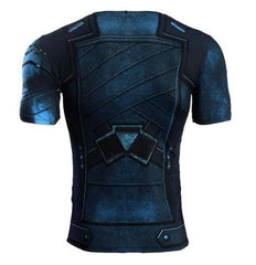 Buck "Winter Soldier" Infinity War Compression Short Sleeve Rashguard-RashGuardStore