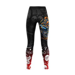 Halloween 'Skull O'Lantern' Compression Rashguard Set