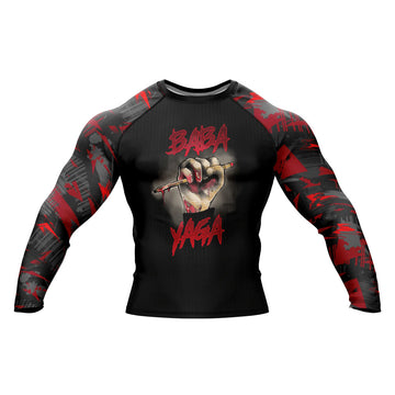 Baba Yaga John Wick Long Sleeve Compression Rashguard