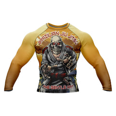 Skull 'The Gentle Art' Long Sleeve Compression Rashguard