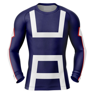 UA Uniform Long Sleeve Compression Rashguard My Hero Academia