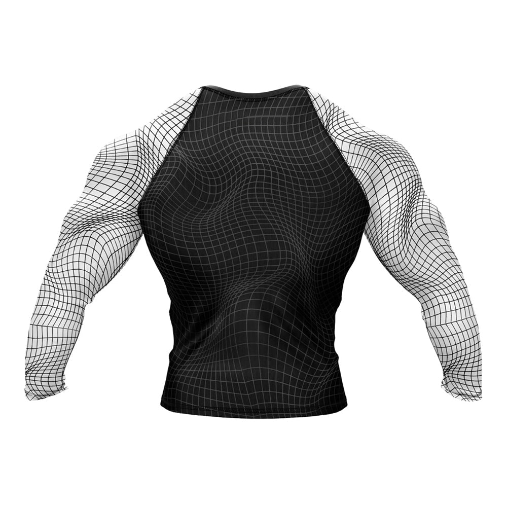 Brazilian Jiu Jitsu 'Anatomy | Submissions' Long Sleeve Compression Rashguard