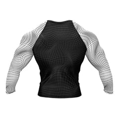 Brazilian Jiu Jitsu 'Anatomy | Submissions' Long Sleeve Compression Rashguard