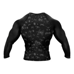 Star Wars 'The Empire Takes Back' Long Sleeve Compression Rashguard