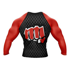 Jiu Jitsu 'Folding Art' Long Sleeve Compression Rashguard