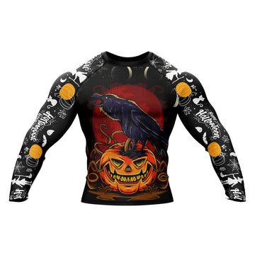 The Crow Halloween Compression Rashguard