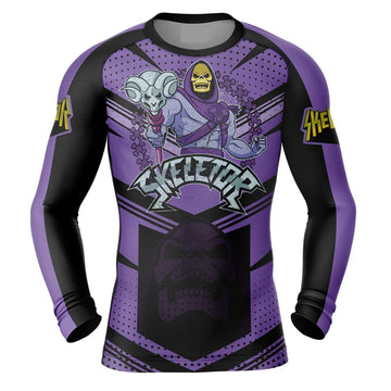 Kids Masters of the Universe Skeletor Comic Long Sleeve Rashguard Compression