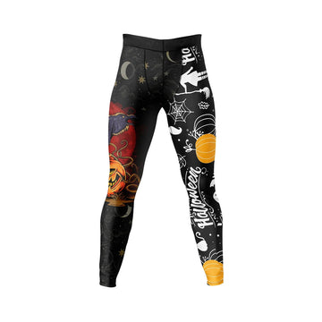 The Crow Halloween Compression Leggings Spats