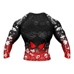 Halloween 'Skull O'Lantern' Compression Rashguard