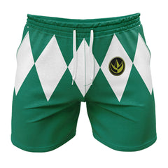 Power Rangers 'Green Ranger' Gym Shorts