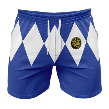 Power Rangers Blue Ranger Gym Shorts Power Rangers Blue Ranger Gym Shorts Power Rangers Blue Ranger Gym Shorts