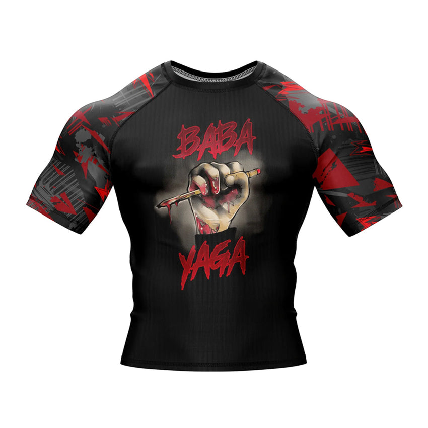 John Wick 'Baba Yaga' Short Sleeve Compression Rashguard