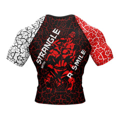 Stranger Things 'Strangle Things' Short Sleeve Compression Rashguard