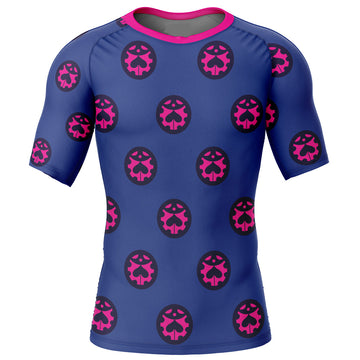 Giorno Jojo’s Bizarre Adventure Short Sleeve Compression Rashguard