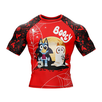 Short Sleeve Rashguard Bluey 'Booey' Compression