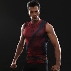 Deadpool Compression Tank Top-RashGuardStore
