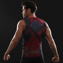 Deadpool Compression Tank Top-RashGuardStore
