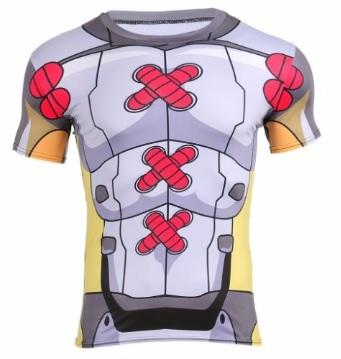 Digimon 'Wargreymon' Short Sleeve Compression Rash Guard-RashGuardStore