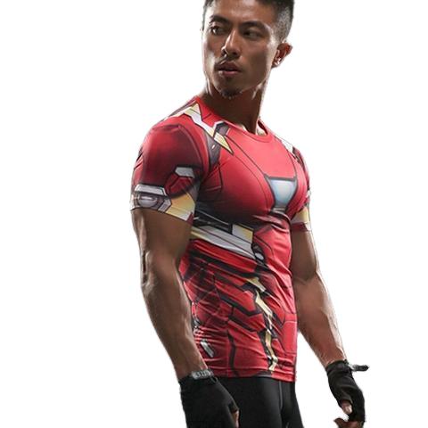 Iron Man 3 "Mark Xxxiii" Compression Rash Guard-RashGuardStore