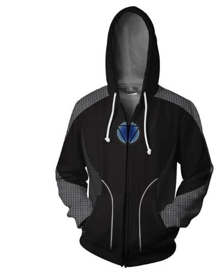 Iron Man 3 Zip Up Hoodie-RashGuardStore