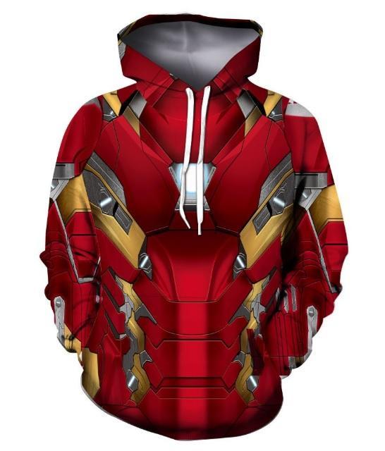 Iron Man 'Infinity War' Nano Tech Hoodie-RashGuardStore
