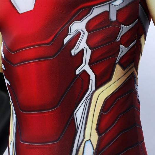 Iron Man "Mark 85" End Game Compression Short Sleeve Rash Guard-RashGuardStore