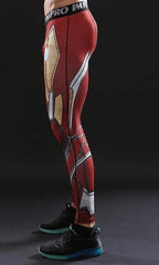 Iron Man 'Nano Tech' Infinity War Compression Rashguard Set-RashGuardStore