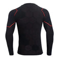Iron Man 'Stark Industries' Dull Reactor Long Sleeve Premium Compression Rash Guard-RashGuardStore