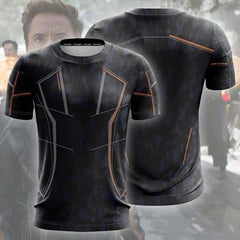 Iron Man 'Tony Stark' Infinity War Dri-Fit Shirt-RashGuardStore