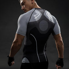 Iron Man "Tony'S Workshop" Undersuit Compression Rash Guard-RashGuardStore