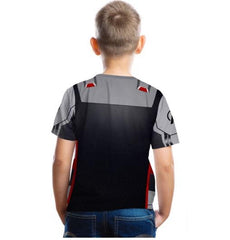 Kid's Avengers "End Game" Team Suit Short Sleeve Compression Rash Guard-RashGuardStore