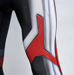 Men's Avengers End Game 'Quantum Realm Suit' Premium Compression Leggings-RashGuardStore