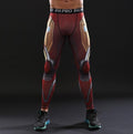 Men's Iron Man 'Nano Tech' Infinity War Compression Leggings Spats-RashGuardStore