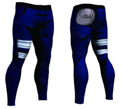 Men's Naruto 'Kakashi' Premium Leggings Compression Spats-RashGuardStore