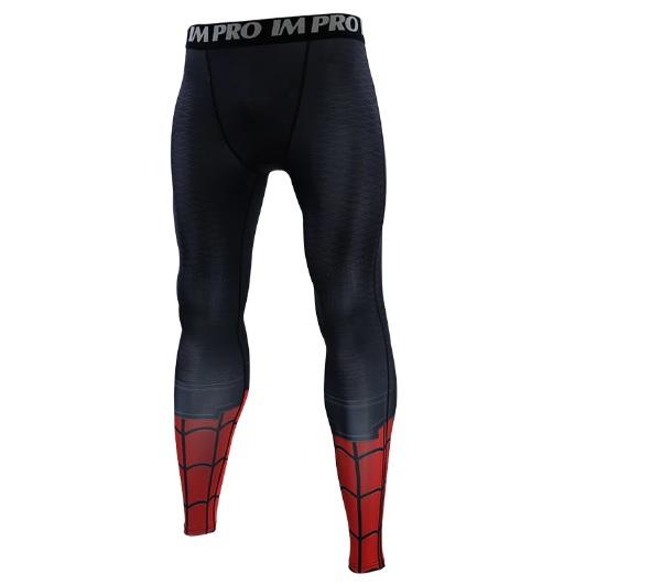 Men's Spiderman 'Far From Home' Compression Leggings Spats-RashGuardStore