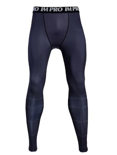 Men's Spiderman 'Into The Spiderverse' Miles Morales Compression Leggings-RashGuardStore